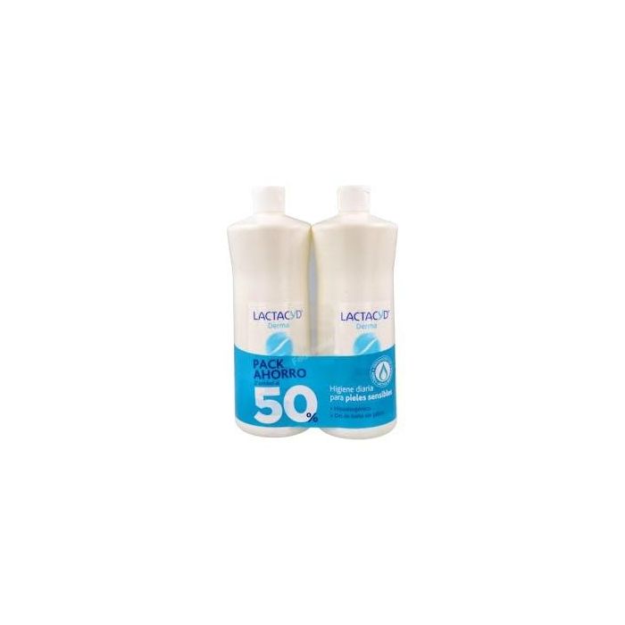 Lactacyd Derma Líquido Íntimo 1 L – Duplo 2ª Unidad al 50% de Descuento