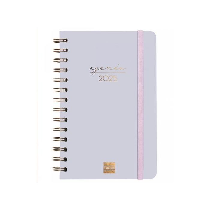 Finocam Agenda Anual Alma Espiral E5-117x181 mm Svh Lila 2025 Finocam Agenda Anual Alma Espiral E5-117x181 mm Svh Lila 2025