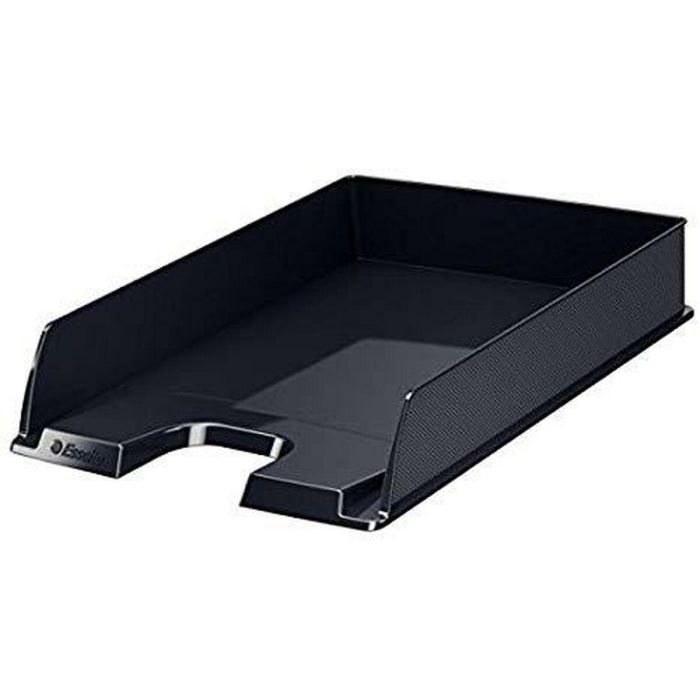 Set de Bandejas organizadoras Esselte Europost Opaco Negro 10 Unidades 1 Set de Bandejas organizadoras Esselte Europost Opaco Negro 10 Unidades 1