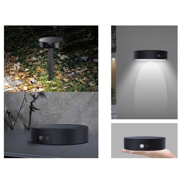 Aplique solar - estaca 4 W 500 lm edm 6 Aplique solar - estaca 4 W 500 lm edm 6