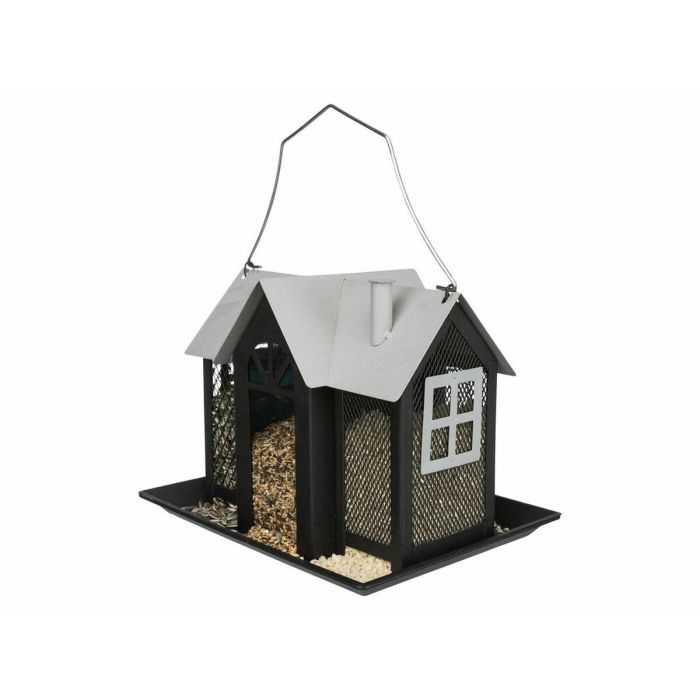 Comedero para Pájaros Trixie Negro 2 L 26 x 19 x 19 cm 10 Comedero para Pájaros Trixie Negro 2 L 26 x 19 x 19 cm 10
