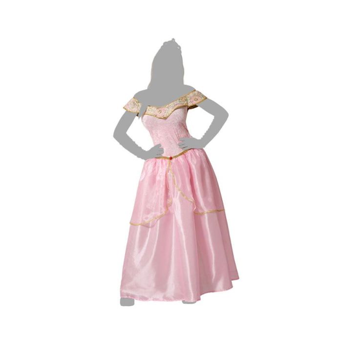 Disfraz Princesa Rosa Mujer Adulto Vestido M-L 4 Disfraz Princesa Rosa Mujer Adulto Vestido M-L 4