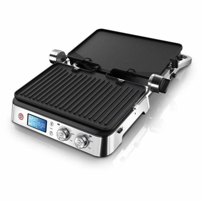 Parrilla multifunción - BRAUN - Multi Pro 9 - 2000 W - 3 posiciones de calentamiento - Negro / Acero 4 Parrilla multifunción - BRAUN - Multi Pro 9 - 2000 W - 3 posiciones de calentamiento - Negro / Acero 4