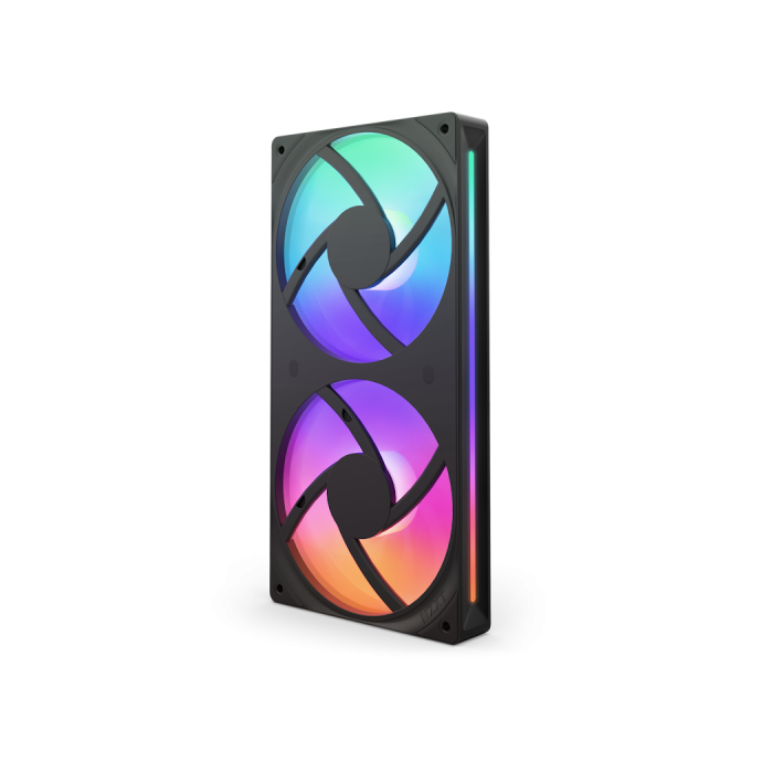 NZXT RF-U24HF-B1 Sistema de Refrigeración para Ordenador Ventilador 240mm Negro Iluminación LED