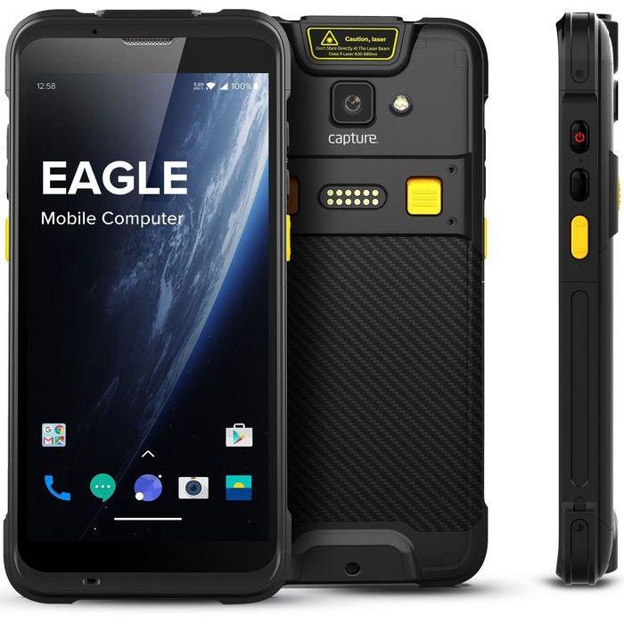 Capture Terminal Móvil Eagle 4G WiFi BT GPS NFC Cámara Escáner 1D/2D Android 13 Snapdragon 662 Octa-core Pantalla 5.5"