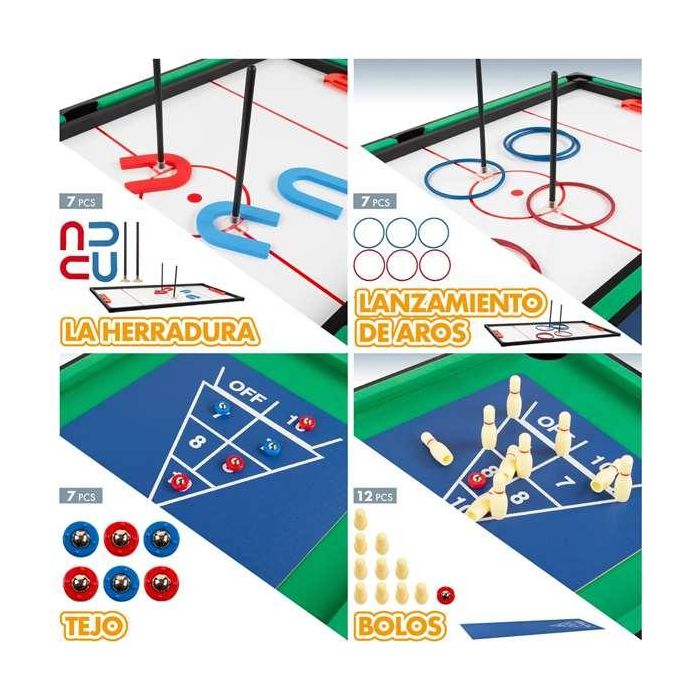 Mesa multijuegos 12 en 1 - 107x61 cm 1 Mesa multijuegos 12 en 1 - 107x61 cm 1