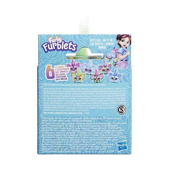 Furby furblets peluche musical 12 cm con más de 45 sonidos y canciones ¡interactúan con furby! - modelos surtidos 3 Furby furblets peluche musical 12 cm con más de 45 sonidos y canciones ¡interactúan con furby! - modelos surtidos 3