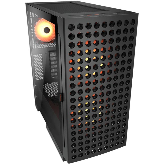 Cougar CGR-5YA2B-RGB Midi Tower Airface ECO, ARGB, Negro 1 Cougar CGR-5YA2B-RGB Midi Tower Airface ECO, ARGB, Negro 1