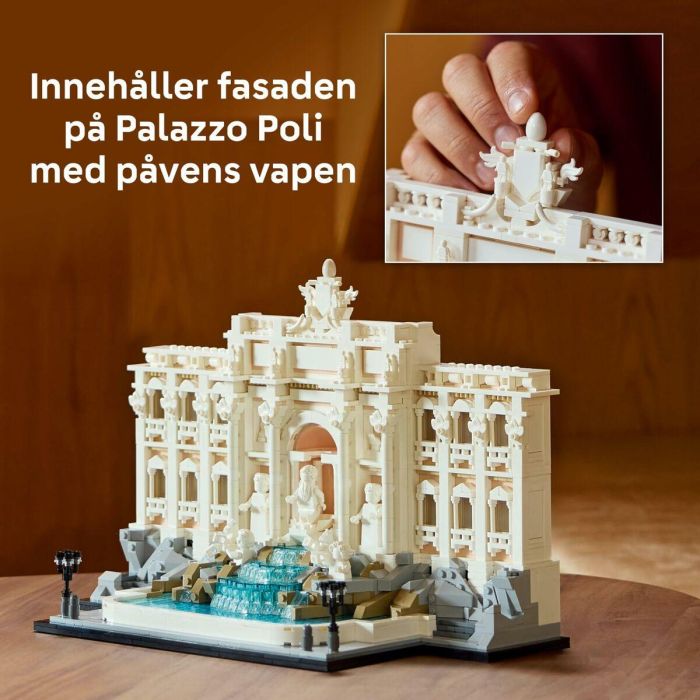 LEGO 21062 Architecture Fontana de Trevi Roma Set de construcción para adultos 4 LEGO 21062 Architecture Fontana de Trevi Roma Set de construcción para adultos 4