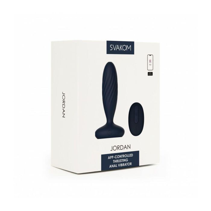 Plug Anal Svakom Negro (10 cm) 14 Plug Anal Svakom Negro (10 cm) 14