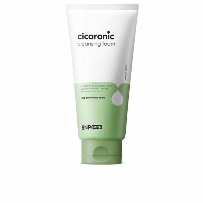 SNP CICARONIC Espuma Limpiadora Facial con Cica para una limpieza suave e hidratante, elimina impurezas - 180 ml
