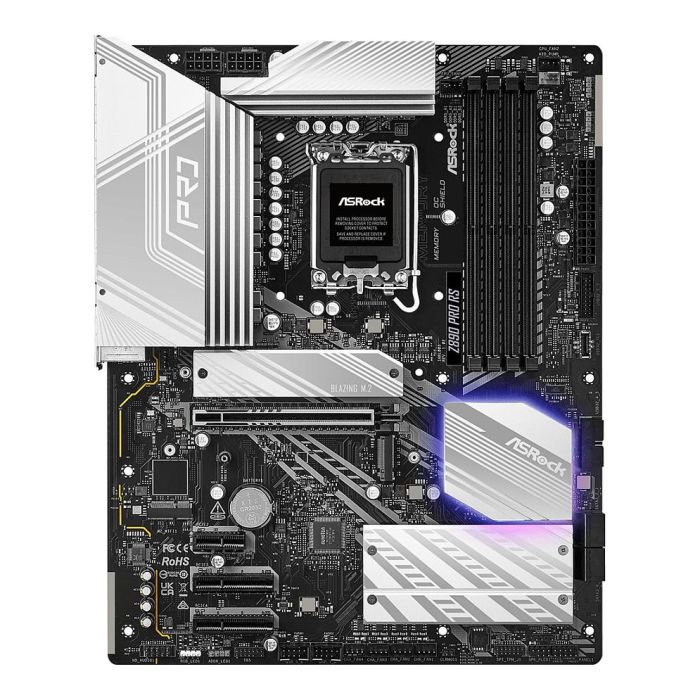 ASRock Z890 Pro RS (1851) (D) Placa Base ATX Intel Z890, Socket LGA 1851, DDR5-SDRAM 1