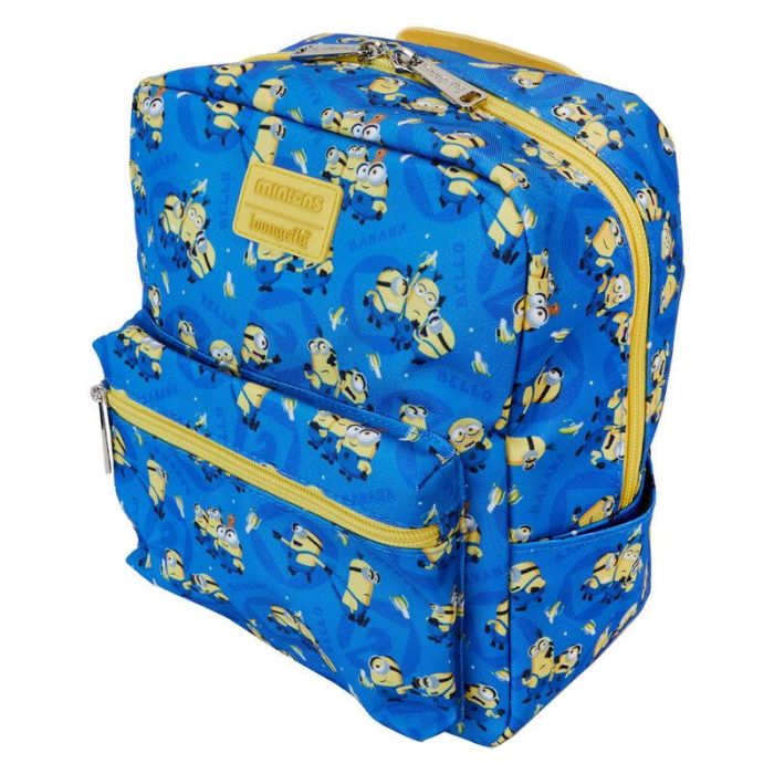 Mochila nylon Minions Gru Mi Villano Favorito Loungefly 24cm 2