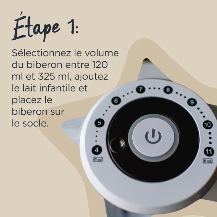 Tommee Tippee Perfect Prep Calienta Biberones y Preparador Botellas Rápido con Función Hot Shot, 37°C, Filtro Agua, Blanco 3