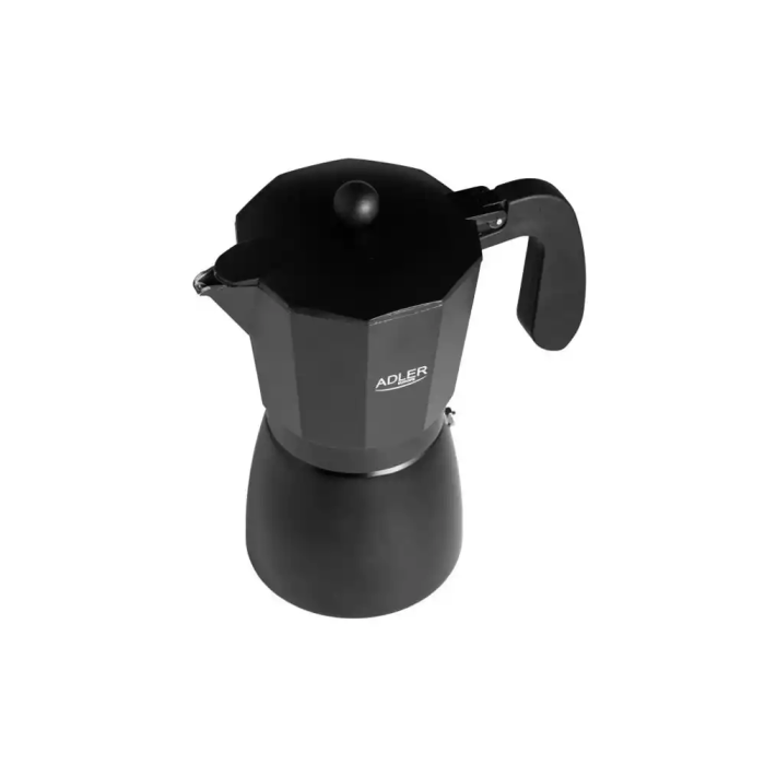 Adler Cafetera Italiana AD4421 Espresso 6 Tazas 300ml, Válido para Vitrocerámica, Cocina Eléctrica y Fuego 1