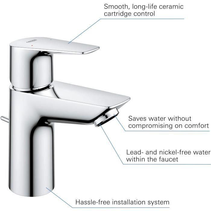 GROHE - MEJORADOR MONOCOMANDE LAVABO - Tamaño S 4