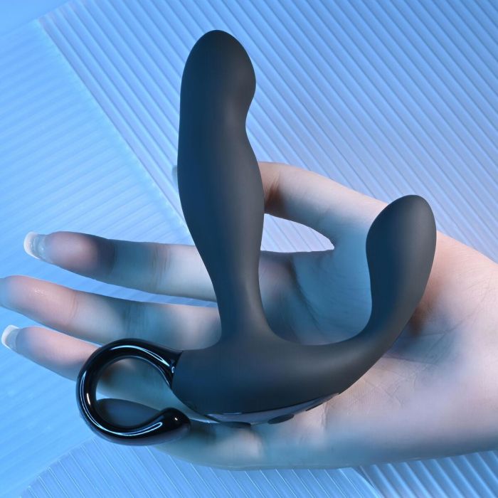 Vibrador anal Playboy Playboy Negro 3 Vibrador anal Playboy Playboy Negro 3