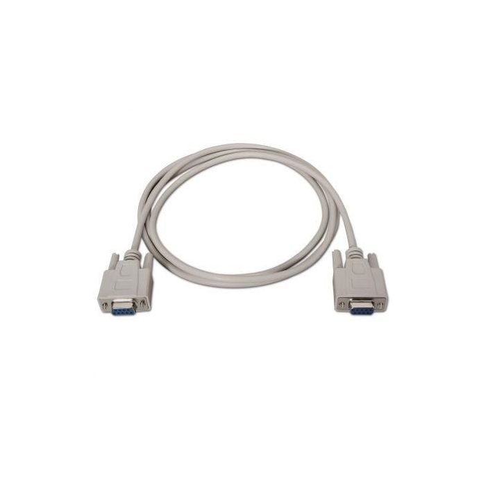 AISENS - CABLE SERIE NULL MODEM, DB9/H-DB9/H, BEIGE, 1.8M 1 AISENS - CABLE SERIE NULL MODEM, DB9/H-DB9/H, BEIGE, 1.8M 1