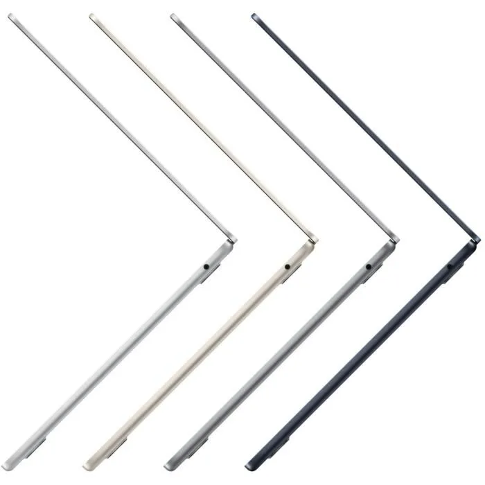 Apple MacBook Air M2 13,6" 16 GB RAM 256 GB SSD MC7X4FNA Medianoche CPU 8 núcleos GPU 8 núcleos 1