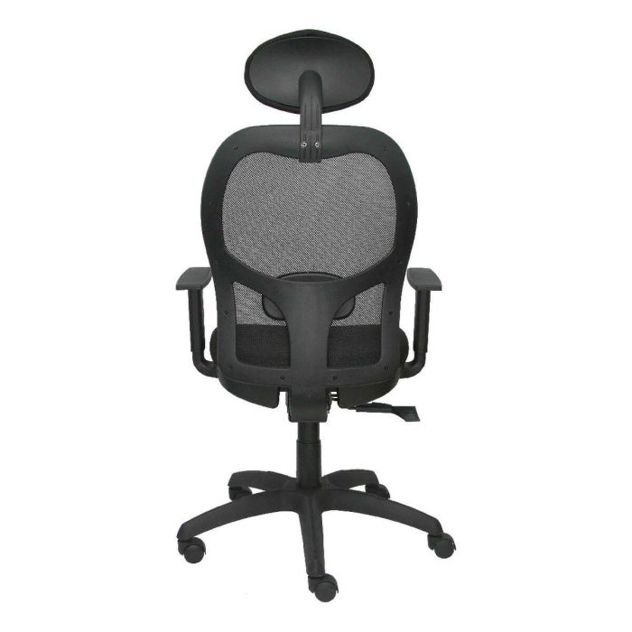 Silla de Oficina con Cabecero Jorquera P&C I840CTK Negro 2