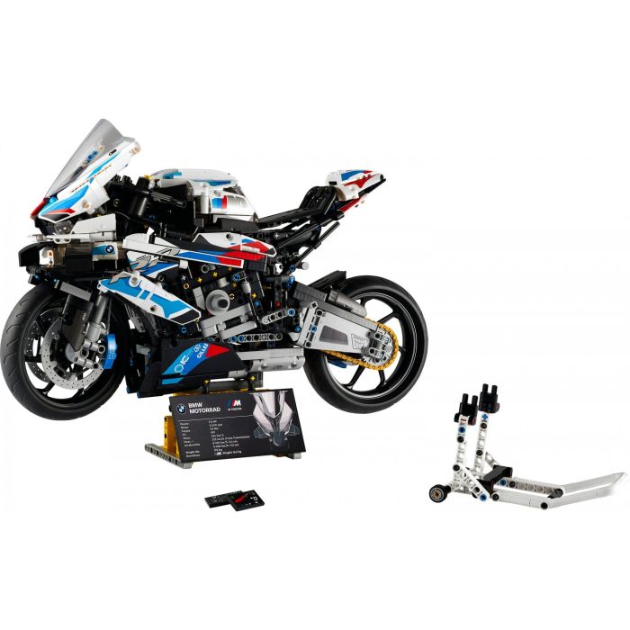 LEGO 42130 Technic BMW M 1000 RR Motocicleta, Réplica Detallada Modelo a Escala 1:5 para Adultos y Amantes de la Construcción y Exhibición 1
