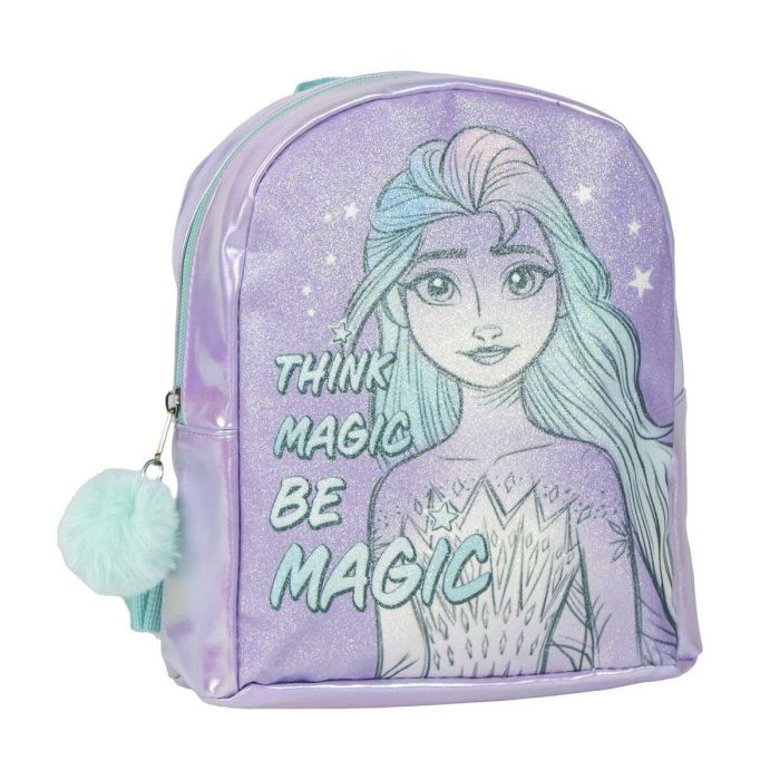 Mochila Casual Frozen Morado 19 x 23 x 8 cm