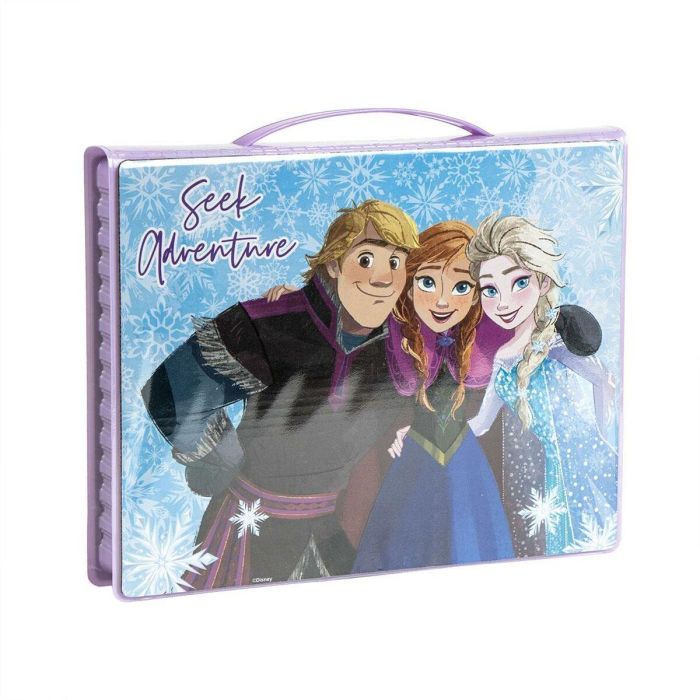 Cerdá Set Papelería Coloreable Caja Frozen Lila 26.7x45.3x3.0 cm para +3 años 2 Cerdá Set Papelería Coloreable Caja Frozen Lila 26.7x45.3x3.0 cm para +3 años 2