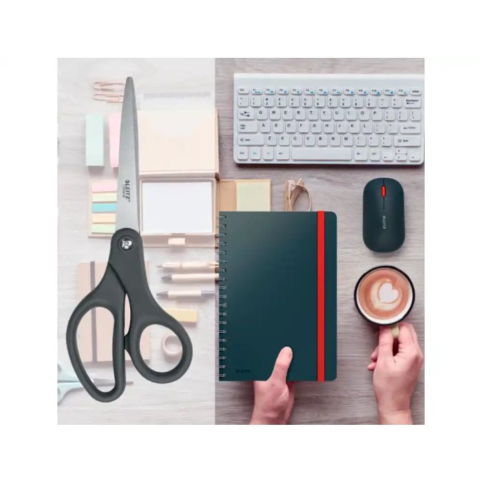 Leitz Tijeras de Oficina 20,5 cm Titanio Color Gris Oscuro 1