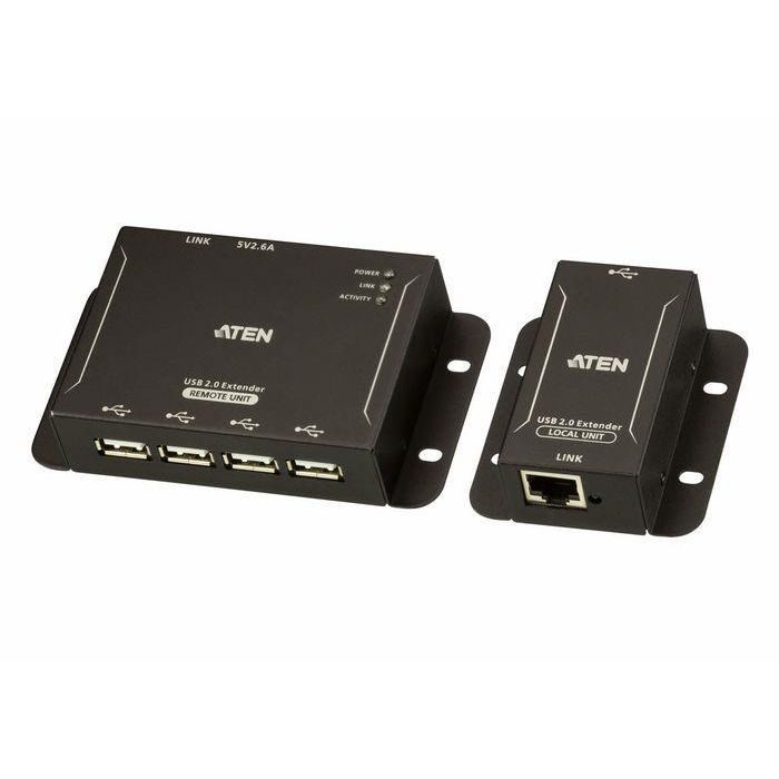 Aten 4-Port USB 2.0 CAT 5 Extender (up to 50m) Aten 4-Port USB 2.0 CAT 5 Extender (up to 50m)