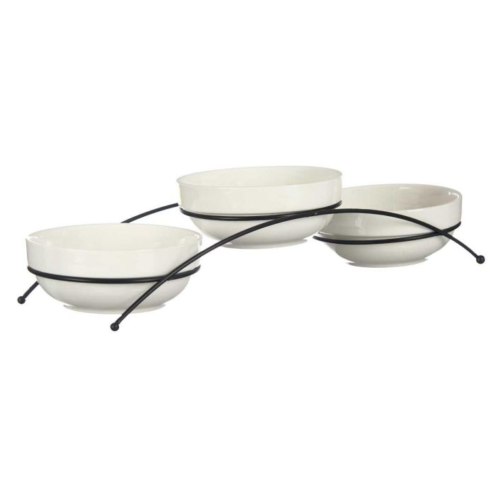 Set 3 Bols Porcelana Blanca Redondos 350Ml C Sopor Vessia 38X13CM (12 Unidades) 1 Set 3 Bols Porcelana Blanca Redondos 350Ml C Sopor Vessia 38X13CM (12 Unidades) 1
