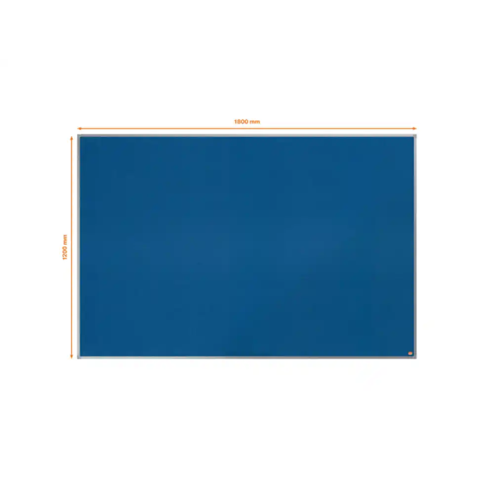 Nobo Tablero de anuncios essence de fieltro azul 1800x1200 mm 4