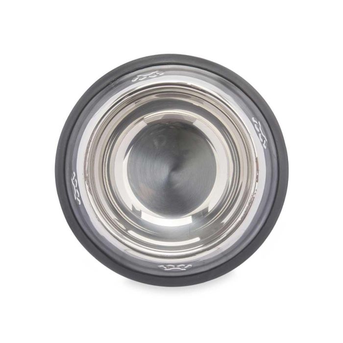 Comedero Mascota Metalico 18Cm Huellas Goma Mascow (24 Unidades) 2 Comedero Mascota Metalico 18Cm Huellas Goma Mascow (24 Unidades) 2