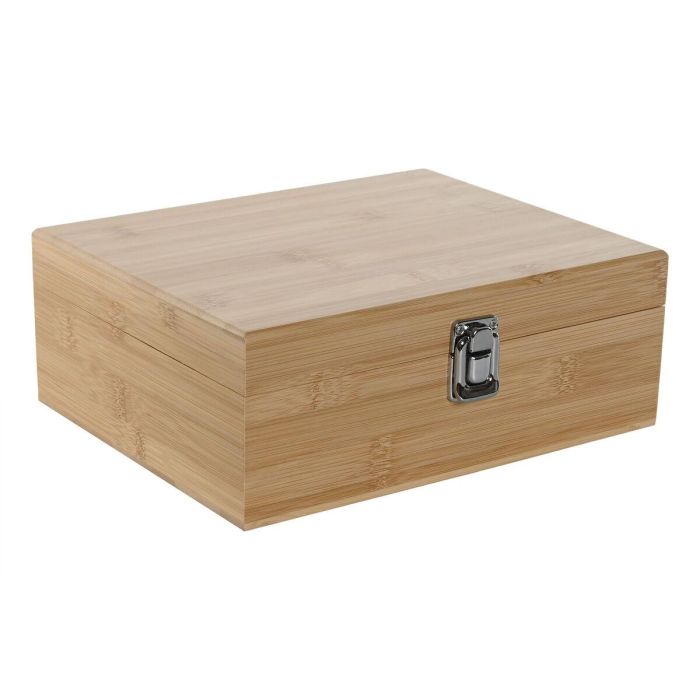 Set de Whisky Home ESPRIT Natural Bambú Cristal 1 Set de Whisky Home ESPRIT Natural Bambú Cristal 1