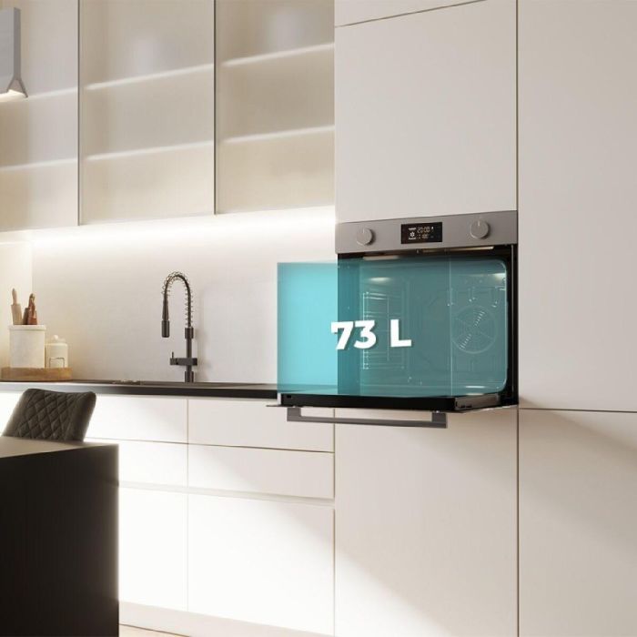 Horno Pirolítico Cecotec Bolero Hexa P526000 Line A 2800 W 73 L 2