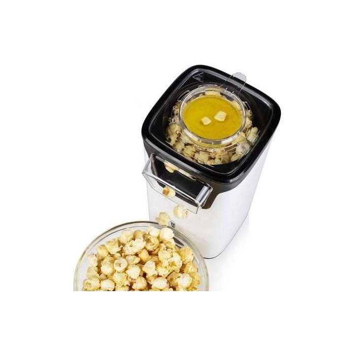 Princess 292986 Palomitera 1100W para Palomitas en 3 Minutos, Saludables, Tapa Transparente y Fácil de Limpiar 1 Princess 292986 Palomitera 1100W para Palomitas en 3 Minutos, Saludables, Tapa Transparente y Fácil de Limpiar 1