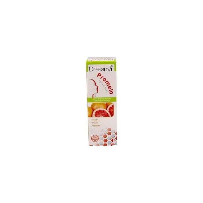 DRASANVI Promelo Spray Oral con Própolis y Aceites Esenciales para Defensas y Garganta 30ml