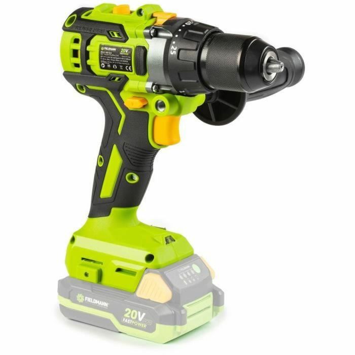Fieldmann FIE8590669329380 Taladro de impacto inalámbrico 20V Sin escobillas 1900 rpm 60 Nm (Batería y cargador no incluidos) 1 Fieldmann FIE8590669329380 Taladro de impacto inalámbrico 20V Sin escobillas 1900 rpm 60 Nm (Batería y cargador no incluidos) 1