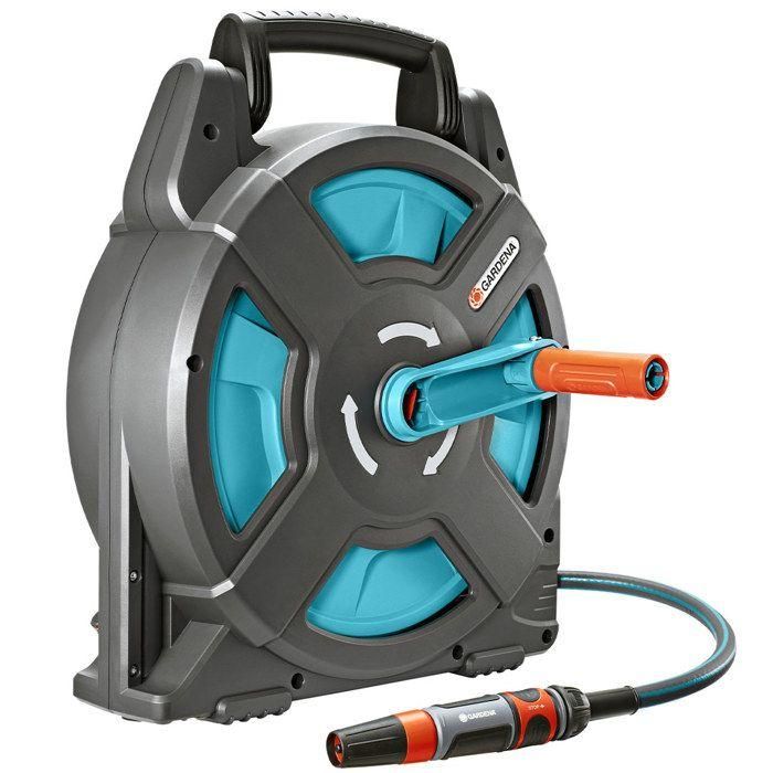 Gardena Compact15 Classic Enrollador de Manguera Portátil con Manguera 15m (Ø 11mm) y Conexión Grifo 0 Gardena Compact15 Classic Enrollador de Manguera Portátil con Manguera 15m (Ø 11mm) y Conexión Grifo 0