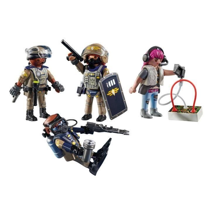 Playmobil Figuras de Acción Fuerzas Especiales City Action. Juguete para Niños de 5 Años en Adelante. 2