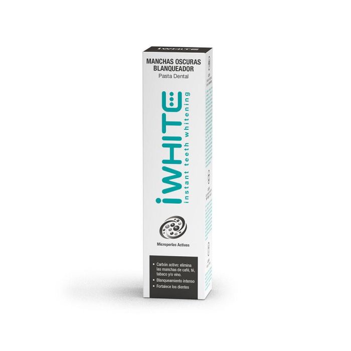 Iwhite Pasta Dental Blanqueador Manchas Oscuras con Carbón Activo 75 ml 1