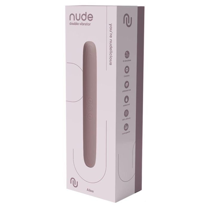 Vibrador Dream Toys Nude Morado 1 Vibrador Dream Toys Nude Morado 1