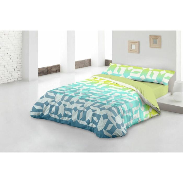 Juego de funda nórdica Hosteline HARRIS Verde Cama de 90 2 Piezas 1 Juego de funda nórdica Hosteline HARRIS Verde Cama de 90 2 Piezas 1