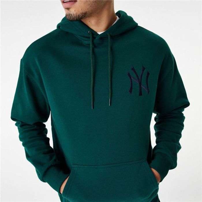 Sudadera con Capucha Unisex New Era League Essentials New York Yankees Verde oscuro S 4 Sudadera con Capucha Unisex New Era League Essentials New York Yankees Verde oscuro S 4