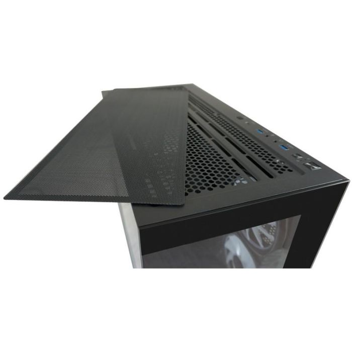 LC-Power LC-715B-ON Midi Tower ATX/microATX/Mini-ITX Negro Cristal Templado para Gaming 9