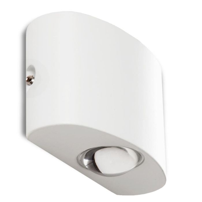 Aplique de Pared LED 2W 129Lm 2700K Brooklyn IP65 para Exterior, Aluminio, Larga Vida 40.000H - Uso Residencial/Comercial TH-854-WW 1 Aplique de Pared LED 2W 129Lm 2700K Brooklyn IP65 para Exterior, Aluminio, Larga Vida 40.000H - Uso Residencial/Comercial TH-854-WW 1