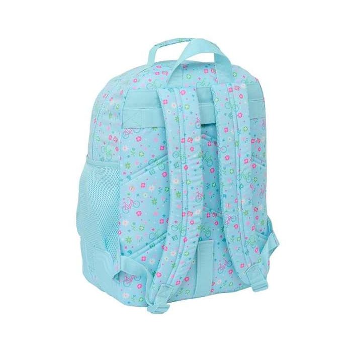 Mochila Escolar Safta Bicicleta Azul 32 x 42 x 15 cm 1 Mochila Escolar Safta Bicicleta Azul 32 x 42 x 15 cm 1