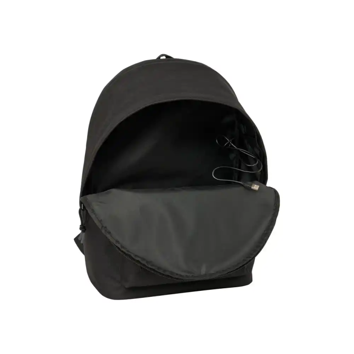 Safta Mochila ATCO Doble para Portátil 15,6" con USB Teen Black 31x44x18 cm 3
