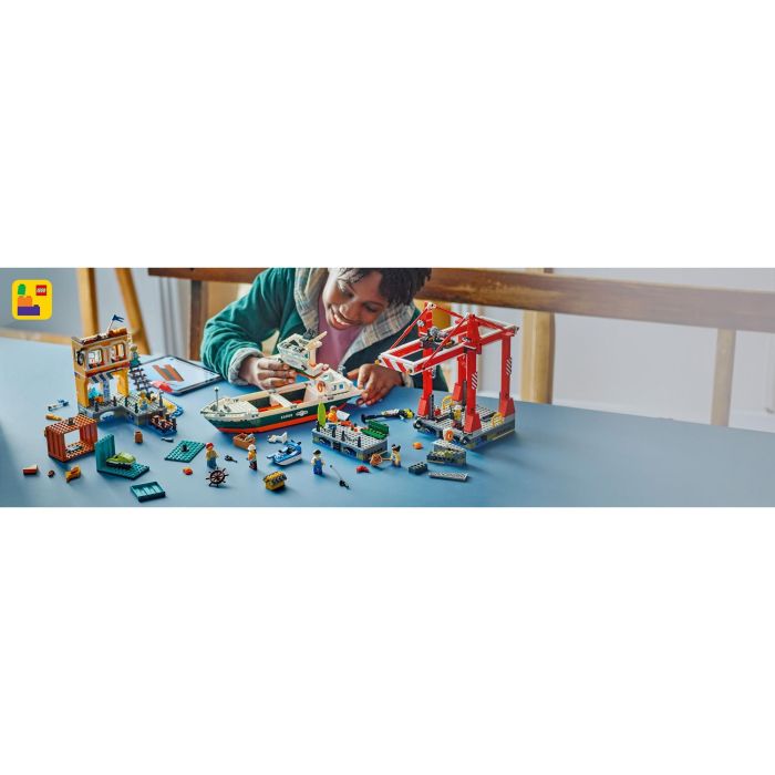 LEGO 60422 City El Puerto y el Barco Mercante, juguete de construcción para 8+ años 6 LEGO 60422 City El Puerto y el Barco Mercante, juguete de construcción para 8+ años 6
