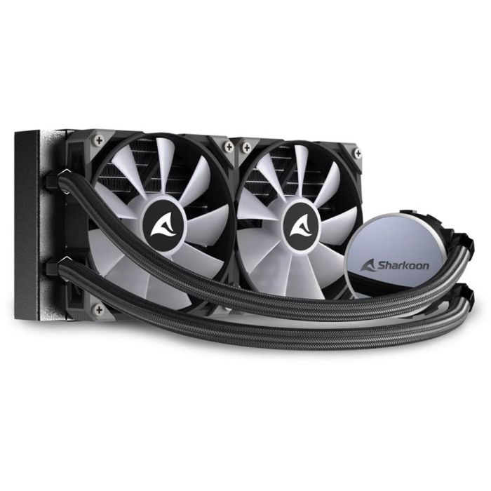 Sharkoon S70 RGB Refrigeración Líquida AIO para CPU 240mm Negro con Ventiladores PWM RGB Direccionable y Placa de Cobre 8 Sharkoon S70 RGB Refrigeración Líquida AIO para CPU 240mm Negro con Ventiladores PWM RGB Direccionable y Placa de Cobre 8