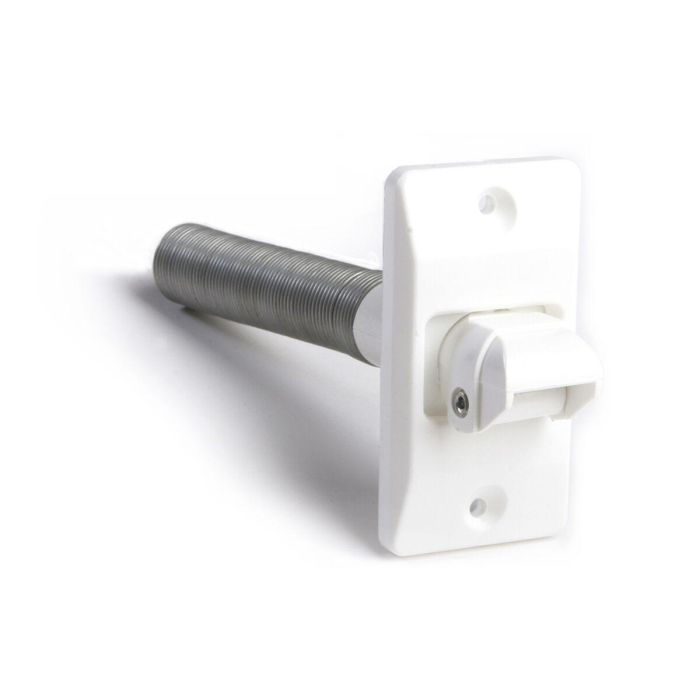 Cambesa Polea 9108 Nylon Orientable Blanca, PVC, Guía de Cinta, 14/18 mm